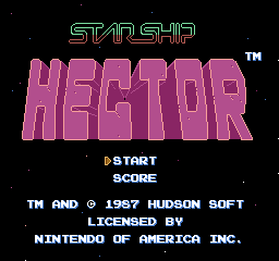 Starship Hector (NES, Family Computer) (gamerip) (1987) MP3